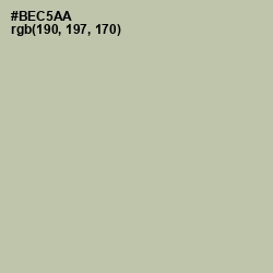 #BEC5AA - Rainee Color Image