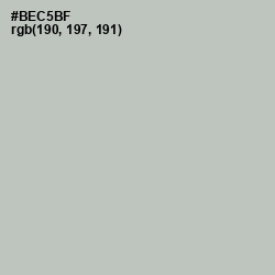 #BEC5BF - Clay Ash Color Image