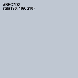 #BEC7D2 - Heather Color Image