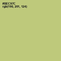 #BEC97C - Wild Willow Color Image