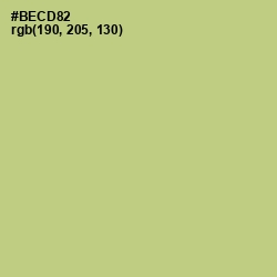 #BECD82 - Feijoa Color Image