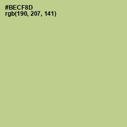 #BECF8D - Rainee Color Image
