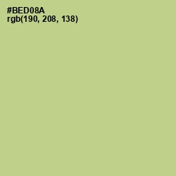 #BED08A - Feijoa Color Image