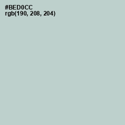 #BED0CC - Jet Stream Color Image