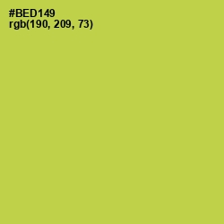 #BED149 - Conifer Color Image