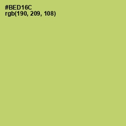 #BED16C - Wild Willow Color Image