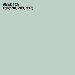 #BED1C5 - Surf Color Image