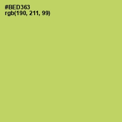 #BED363 - Wild Willow Color Image