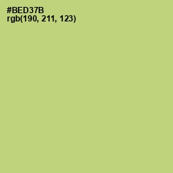 #BED37B - Wild Willow Color Image