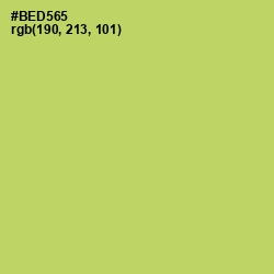 #BED565 - Wild Willow Color Image