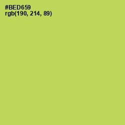 #BED659 - Celery Color Image