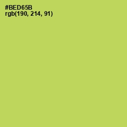 #BED65B - Celery Color Image