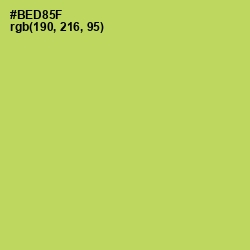 #BED85F - Celery Color Image