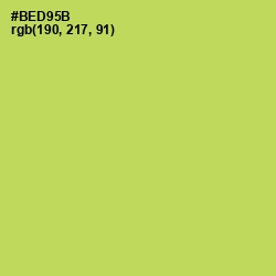 #BED95B - Conifer Color Image