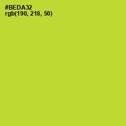 #BEDA32 - Key Lime Pie Color Image
