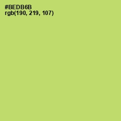 #BEDB6B - Wild Willow Color Image
