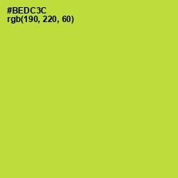 #BEDC3C - Key Lime Pie Color Image