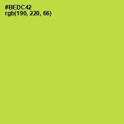 #BEDC42 - Conifer Color Image