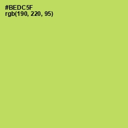 #BEDC5F - Conifer Color Image