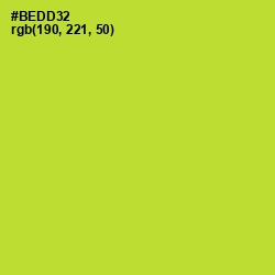 #BEDD32 - Key Lime Pie Color Image