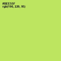#BEE55F - Conifer Color Image