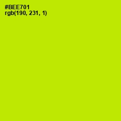 #BEE701 - Inch Worm Color Image