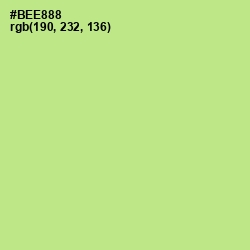 #BEE888 - Feijoa Color Image