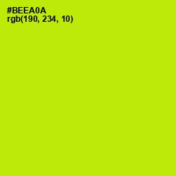 #BEEA0A - Inch Worm Color Image