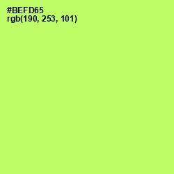 #BEFD65 - Conifer Color Image