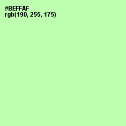 #BEFFAF - Madang Color Image