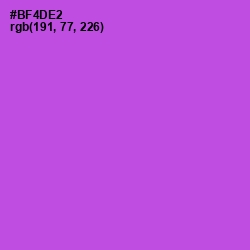 #BF4DE2 - Lavender Color Image