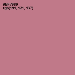 #BF7989 - Turkish Rose Color Image