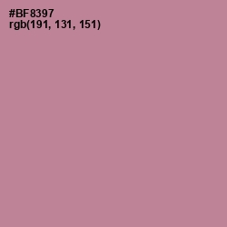 #BF8397 - Bouquet Color Image