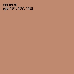 #BF8970 - Sandal Color Image