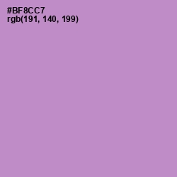 #BF8CC7 - East Side Color Image