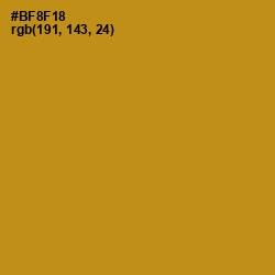 #BF8F18 - Lucky Color Image