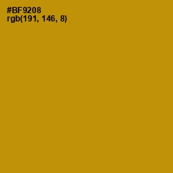 #BF9208 - Hot Toddy Color Image