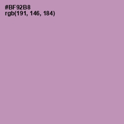 #BF92B8 - Amethyst Smoke Color Image