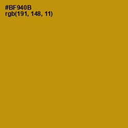 #BF940B - Hot Toddy Color Image