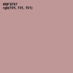 #BF9797 - Thatch Color Image