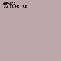 #BFA5AC - Silk Color Image