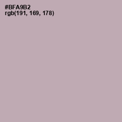 #BFA9B2 - Nobel Color Image