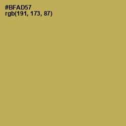 #BFAD57 - Husk Color Image