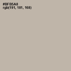 #BFB5A8 - Silk Color Image