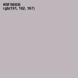 #BFB6BB - Pink Swan Color Image
