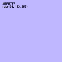 #BFB7FF - Perano Color Image