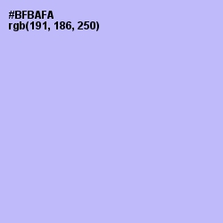 #BFBAFA - Perano Color Image