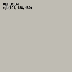 #BFBCB4 - Tide Color Image