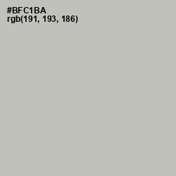 #BFC1BA - Clay Ash Color Image