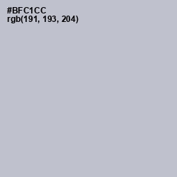 #BFC1CC - Submarine Color Image